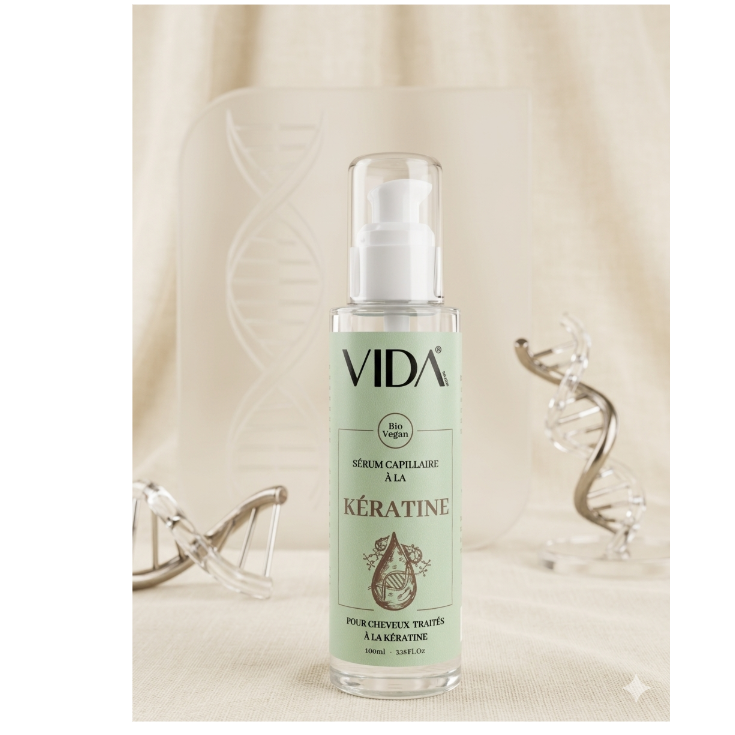 Sérum Capillaire à la Kératine VIDA – 100 ml