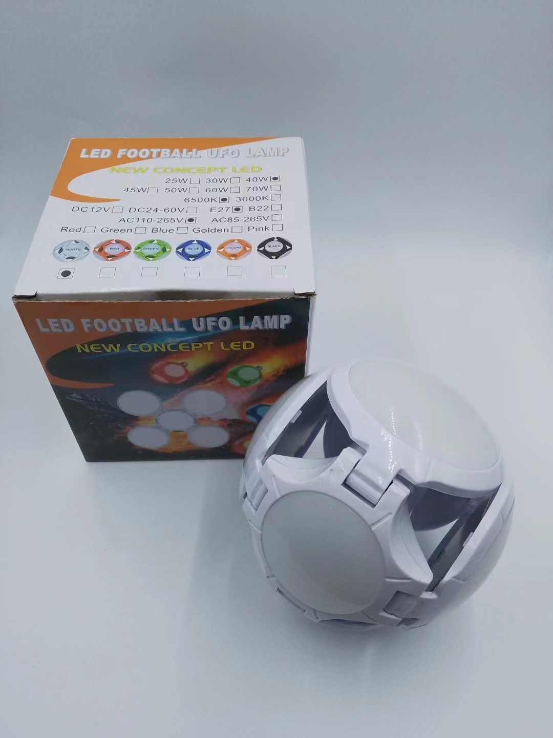 Ampoule UFO LED pliable Tunisie - Vue 4
