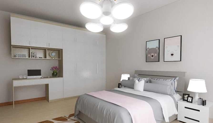 Ampoule UFO LED pliable Tunisie - Vue 1