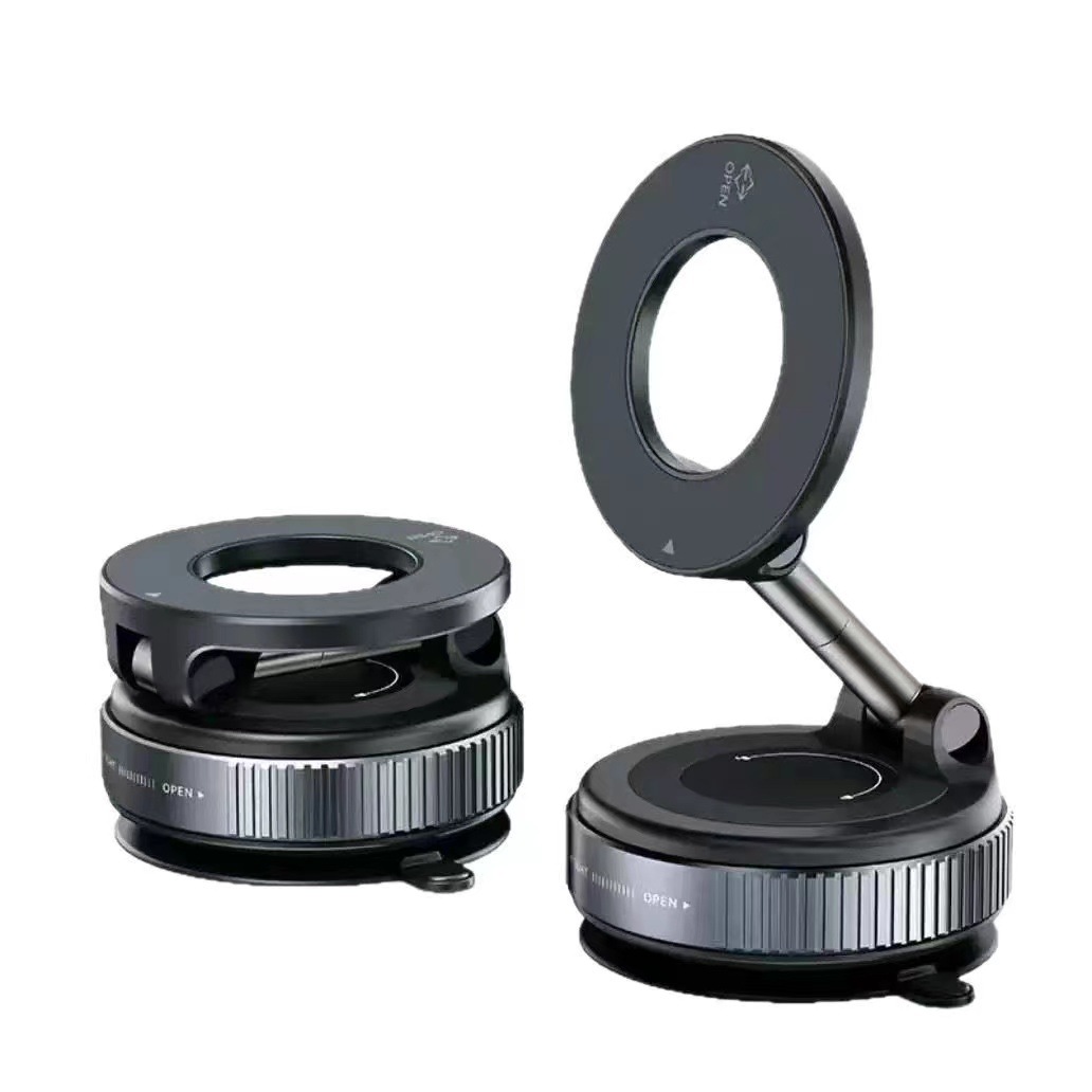 Support de Téléphone Magnétique de Voiture en Alliage Pliable