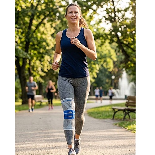 genouillère de maintien orthopédique et sportive