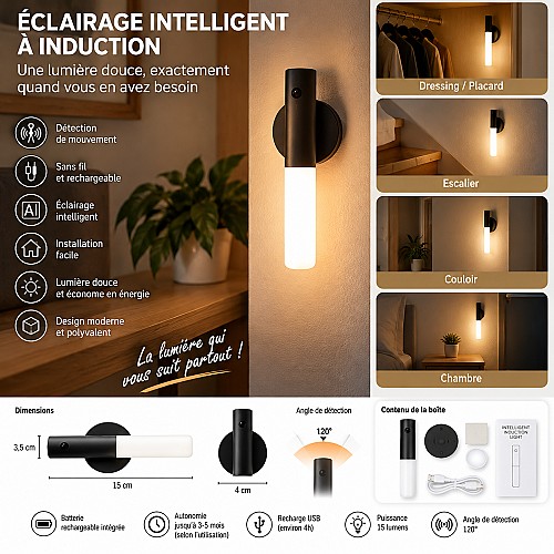 Lampe LED intelligente