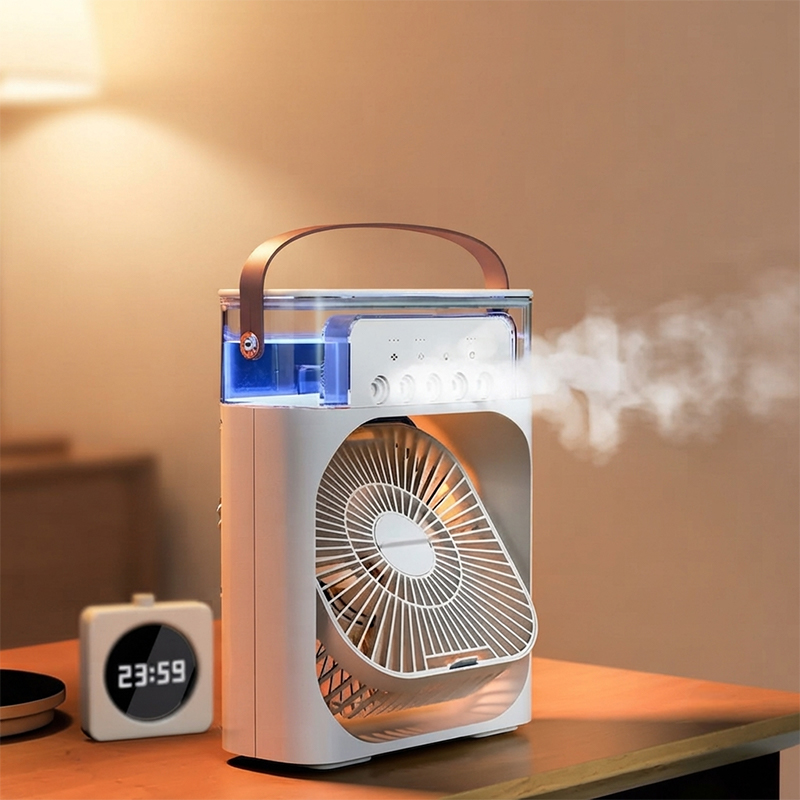 Ventilateur Brumisateur 2en1 Avec Réservoir d’Eau