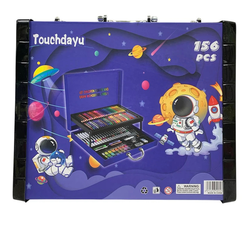 Kit de Coloriage & Dessin Astronaute 156 Pièces 1 Kit de Coloriage & Dessin Astronaute 156 Pièces