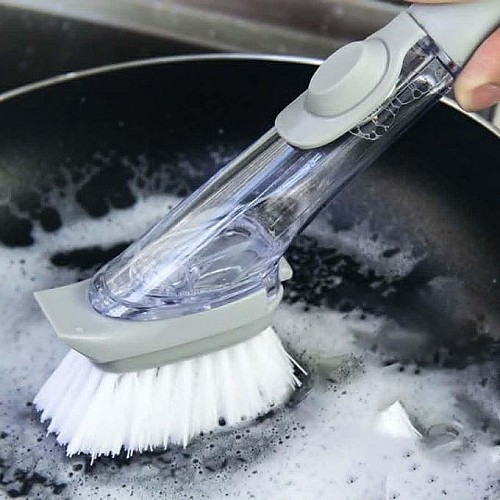 Brosee De Cuisine 2En1 Remplissable De Liquide