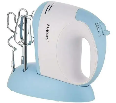 Sokany SK-6625 Hand Mixer 100W Blue