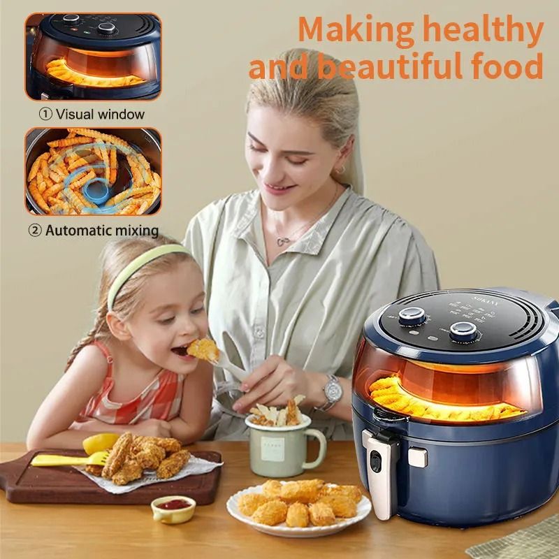 Friteuse à Air SOKANY SK-8033 fryer 8 liters 1800 watts