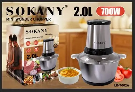Mixeur et hachoir SOKANY multifonction 2L 300W LB- 7002A