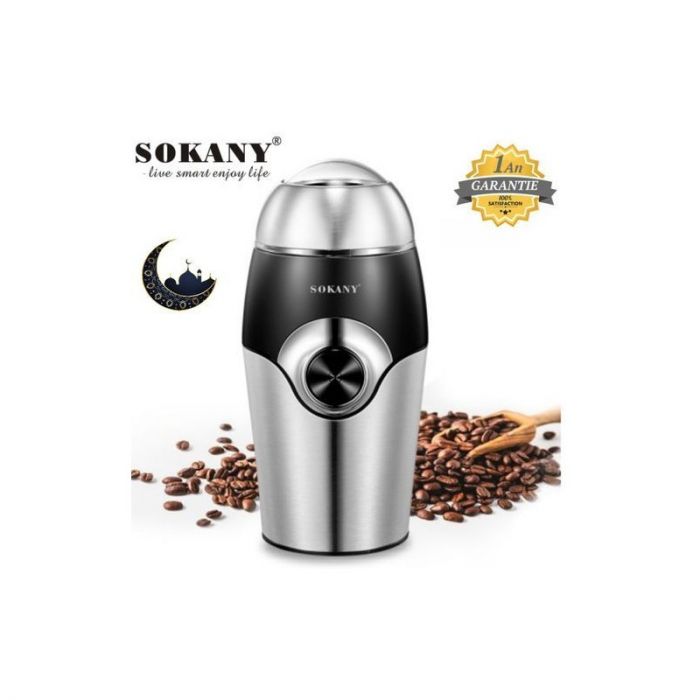 Moulin à café et épices Sokany Sk 3024 - 150 W - Noir