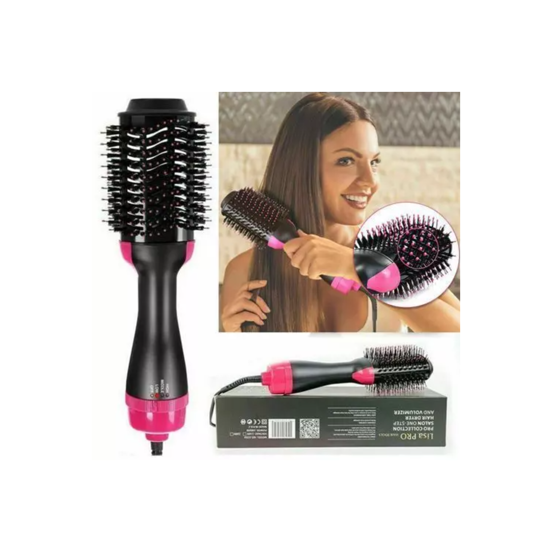 Brosse soufflante et lissante multifonction