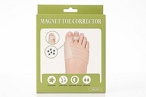 Magnet toe corrector