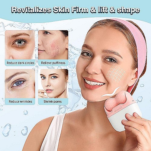 rouleau de glace pour le visage