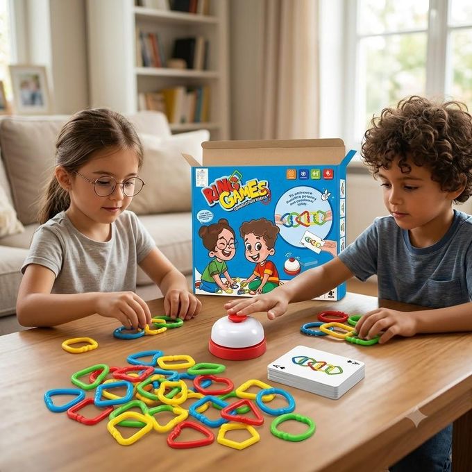 Jeu de Société Éducatif de Rapidité & Logique Ring Games pour Enfants 4 Jeu de Societe Ring Games Tunisie - Vue 3 Kadowet Tunisie