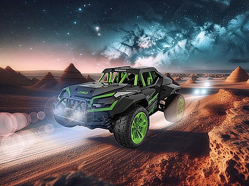 voiture télécommandée tout-terrain de type "High Speed Racing"