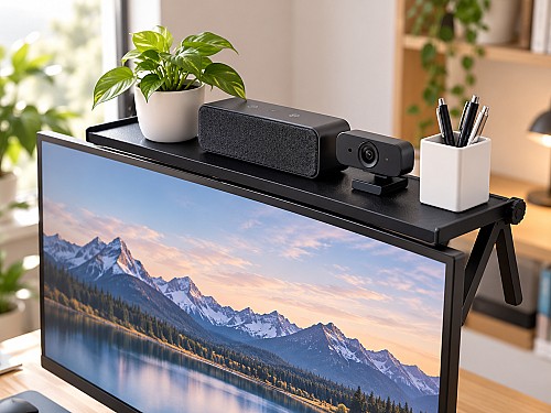 Étagère de Rangement pour Écran TV