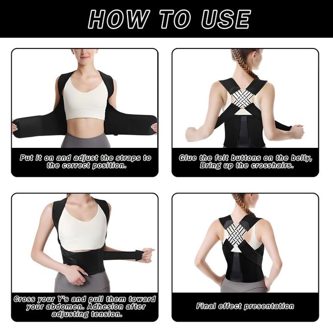 ceinture de correction de la posture du dos – Image 5